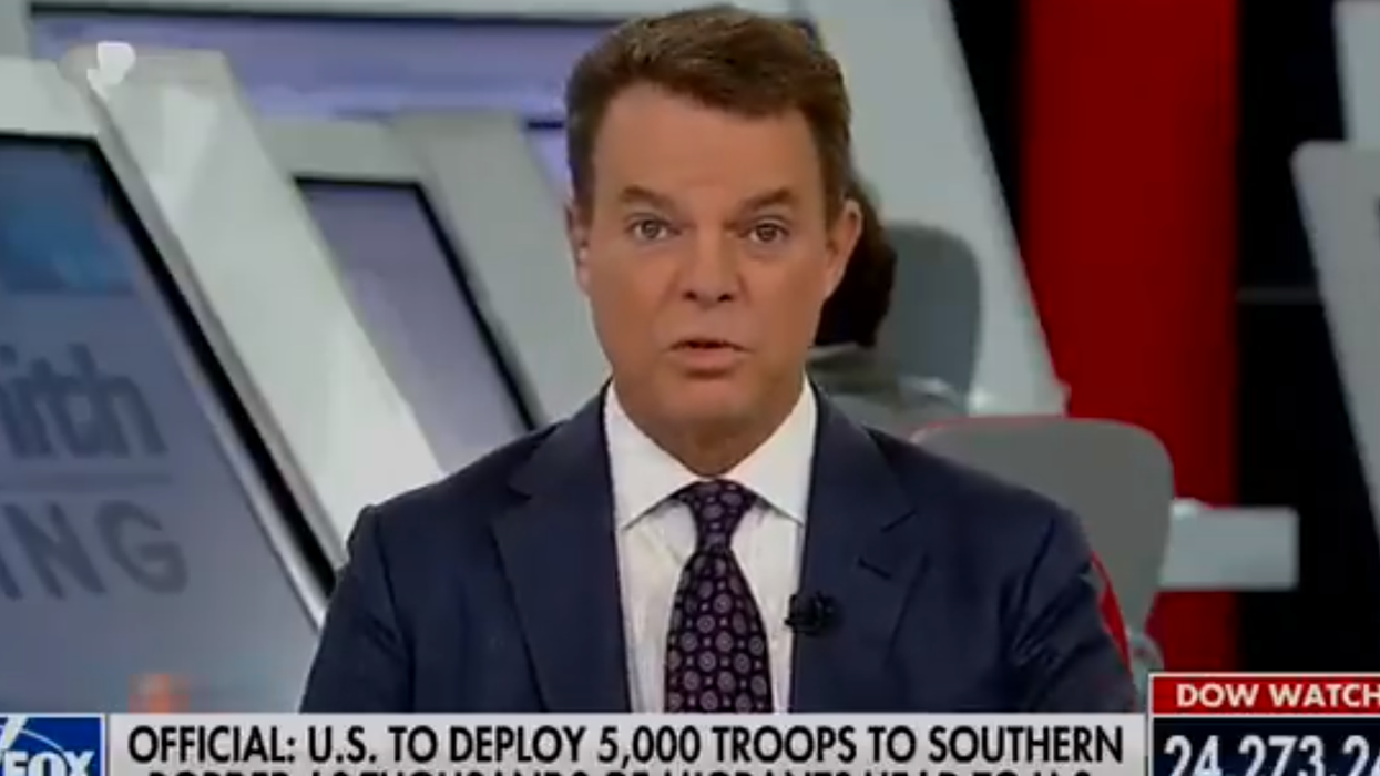 Fox News reporter Shep Smith rips into Donald Trump's anti-caravan rhetoric saying 'There is no invasion'