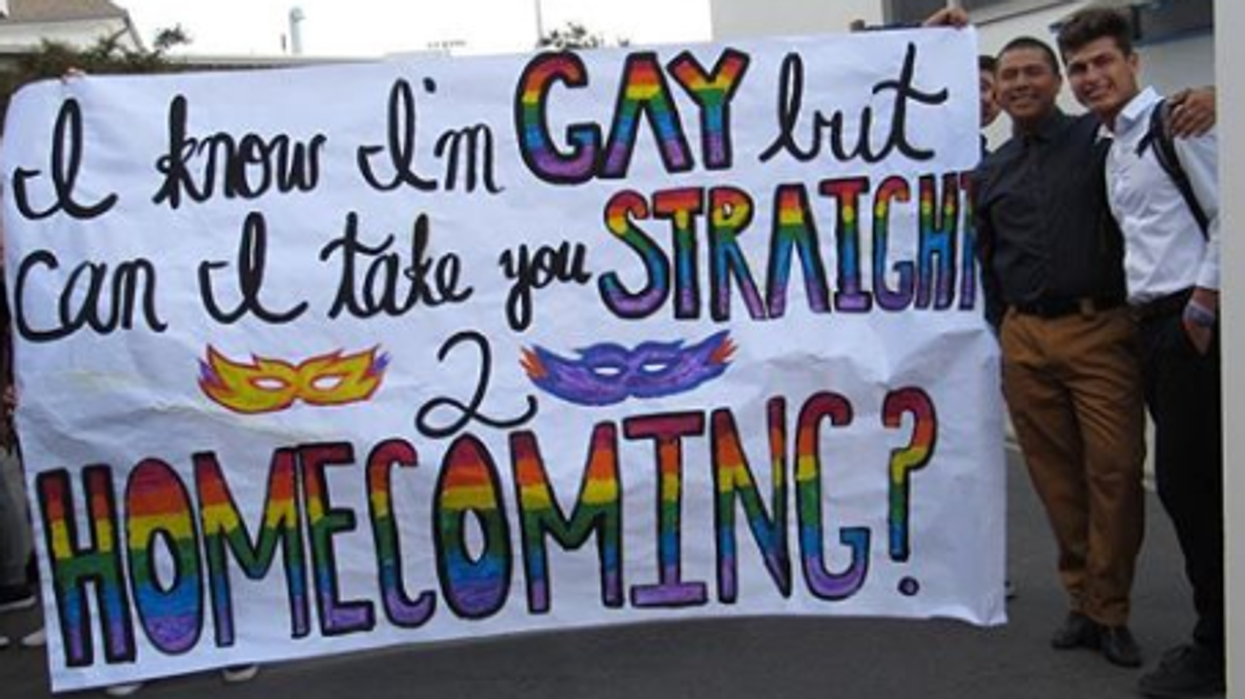 This gay teen asked the straight football team captain to homecoming - here's what happened next