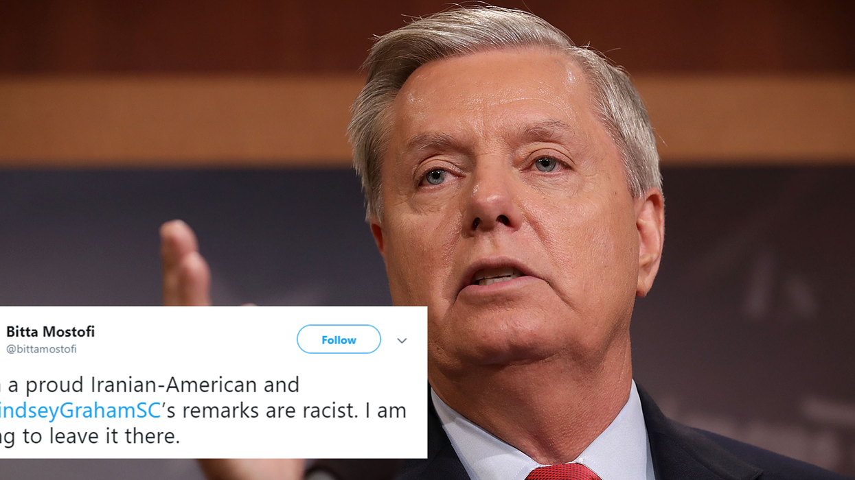 Senator Graham jokes that a DNA test on him would reveal 'Iranian' heritage which would be 'like, terrible'