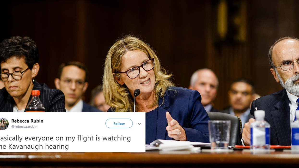 Brett Kavanaugh hearing: 12 of the most powerful pictures you didn't see from Dr Christine Ford's testimony