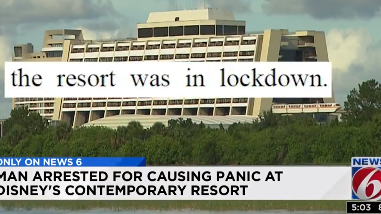 Drunk YouTuber puts Disney resort on lockdown after fake shooter 'experiment'