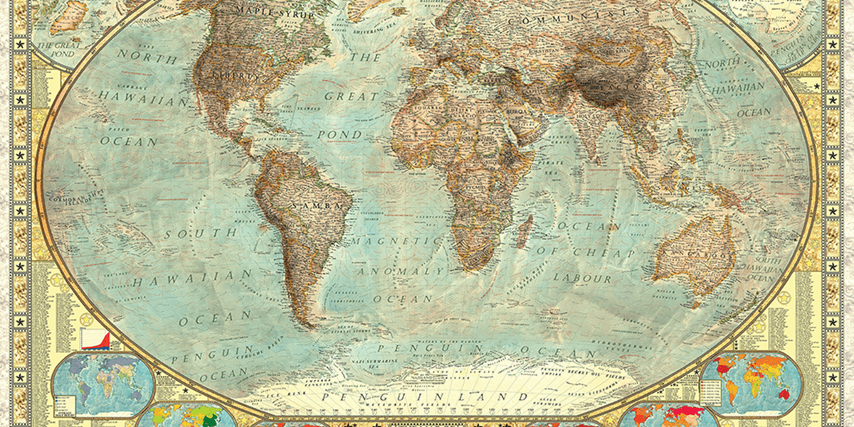 'Map Of Stereotypes' is as beautiful as it is hilarious | indy100 | indy100