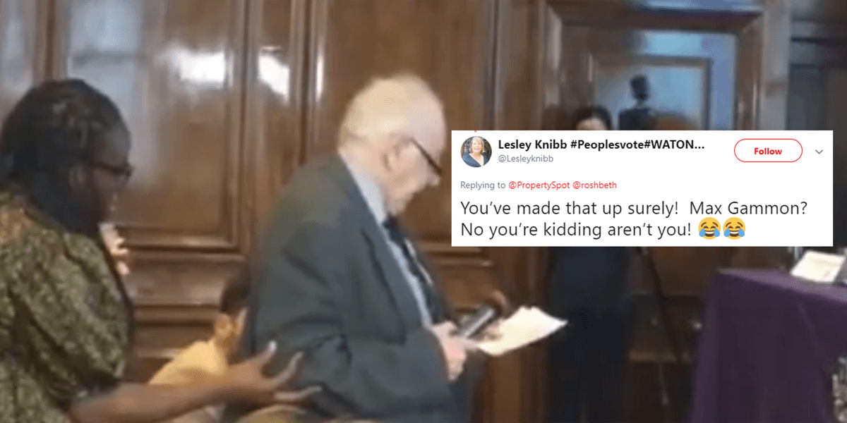 Brexit Gammon Brexit supporter called Dr Gammon claims the UK is 'at war' with the EU ...