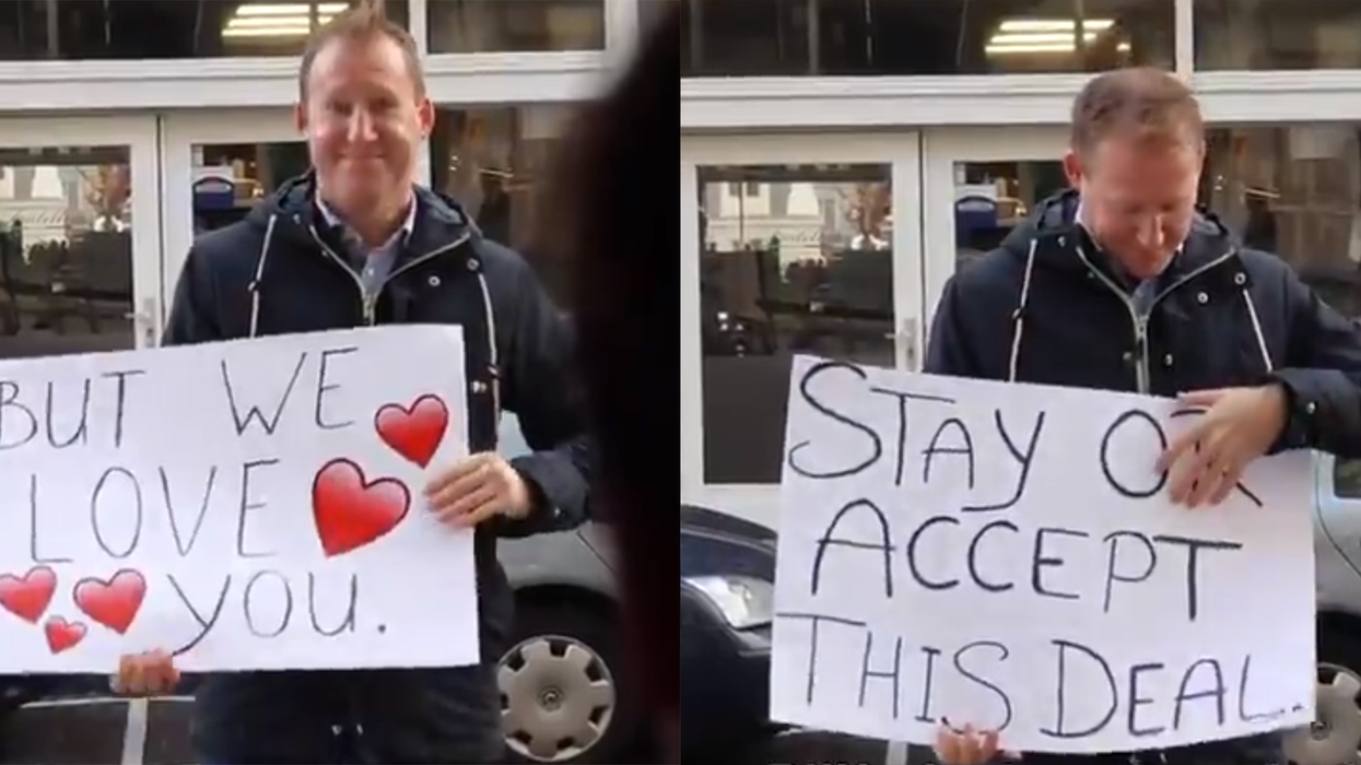 Brexit: Dutch MP makes a 'Love Actually' style appeal to the UK over Brexit and it's perfect