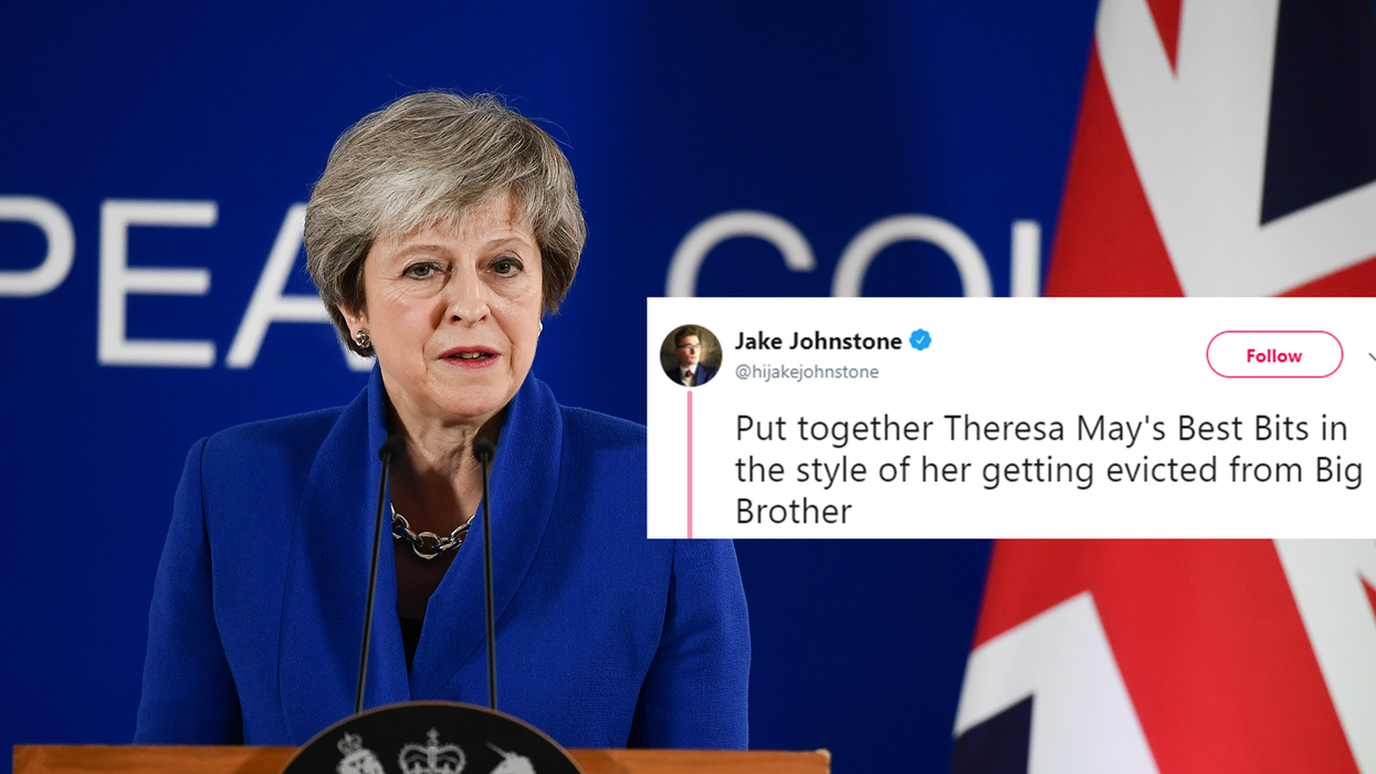 Theresa May mocked up as evicted Big Brother contestant in hilarious viral video