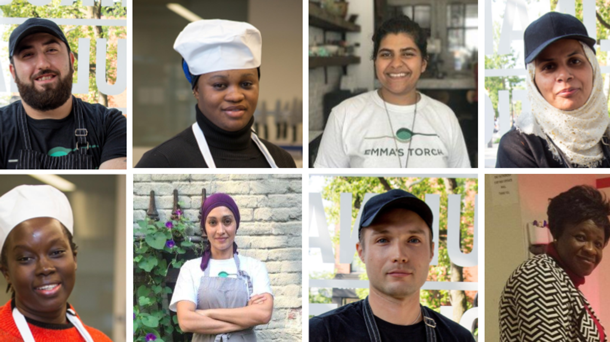 This restaurant is entirely run by refugees and asylum seekers