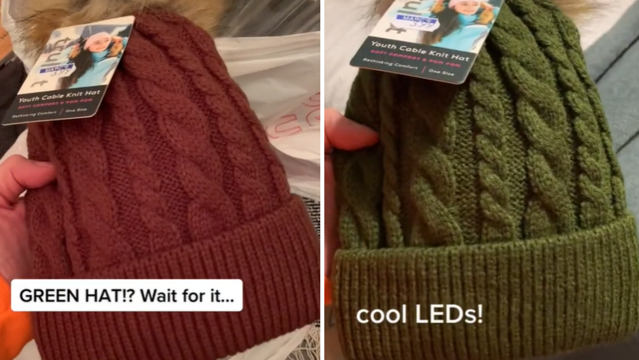 The new black or gold dress? Hat changes colour in viral TikTok