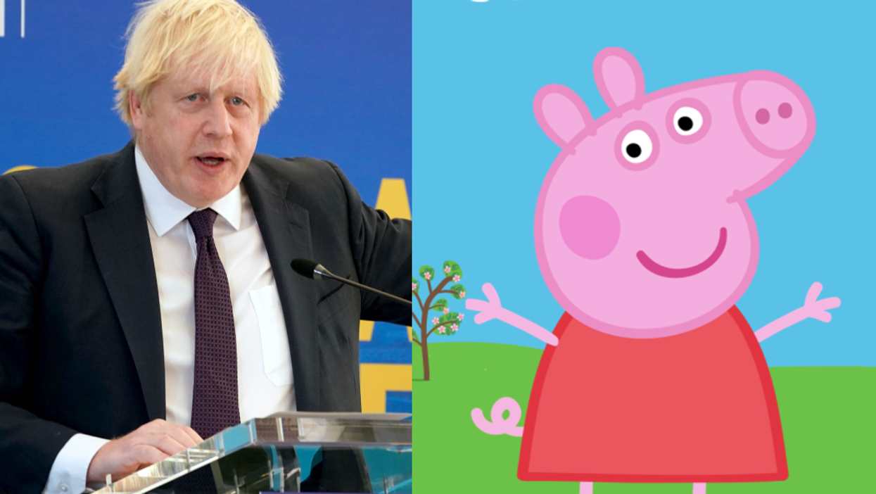 Boris Johnson uses CBI speech to wax lyrical about Peppa Pig World and people aren’t impressed