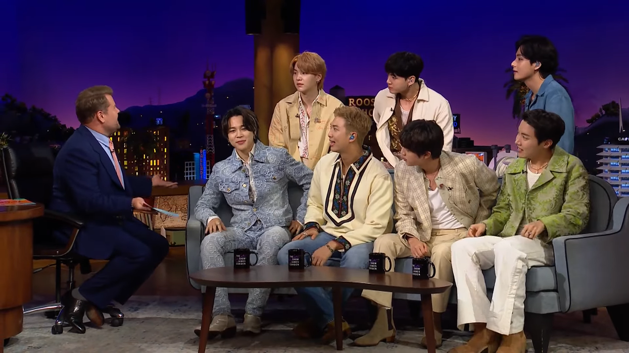 BTS appeared on James Corden’s Late Late Show and fans are obsessed