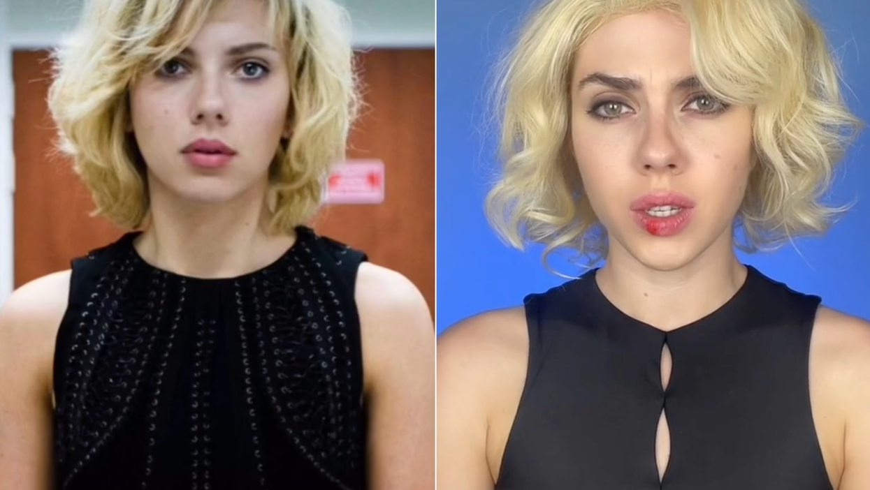 Scarlett Johansson lookalike says she receives death threats for dressing like the Hollywood star