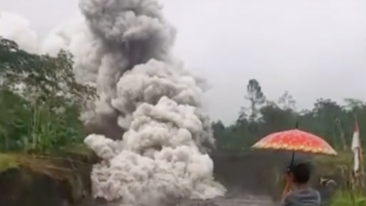 Terrifying TikTok videos from Indonesia capture what it is like to experience a volcanic eruption