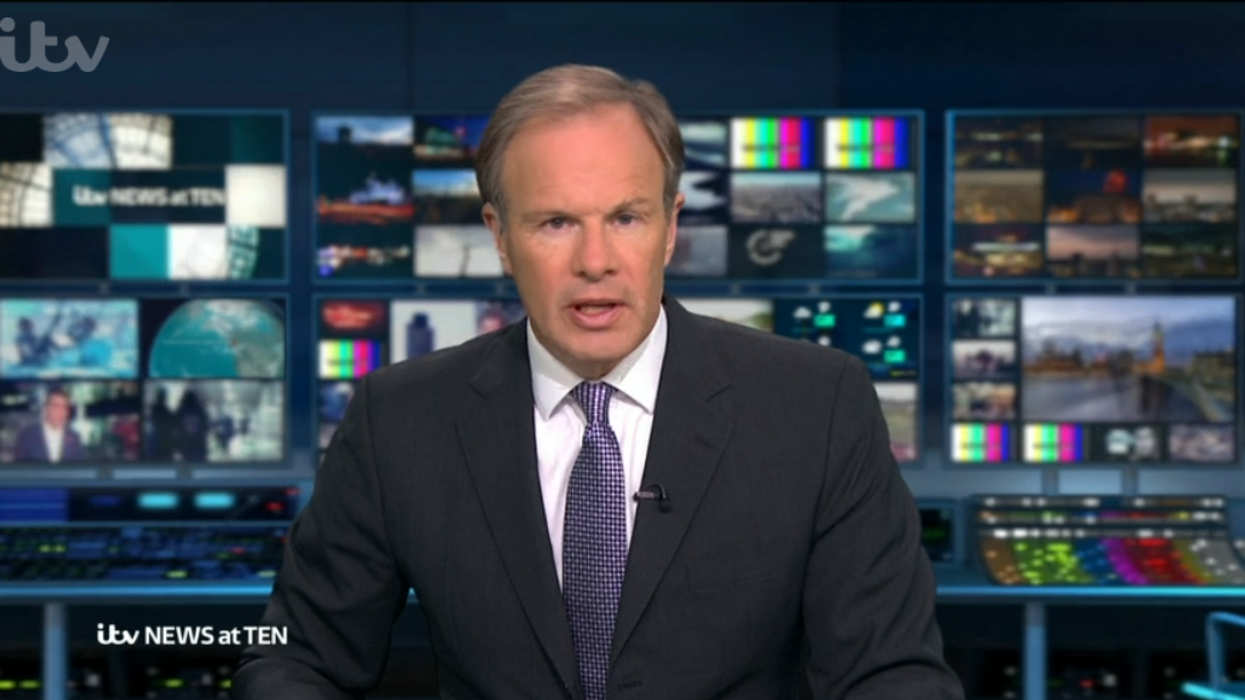 ITV News’s intro to clip of Downing Street staff joking about a Christmas party didn’t hold back at all