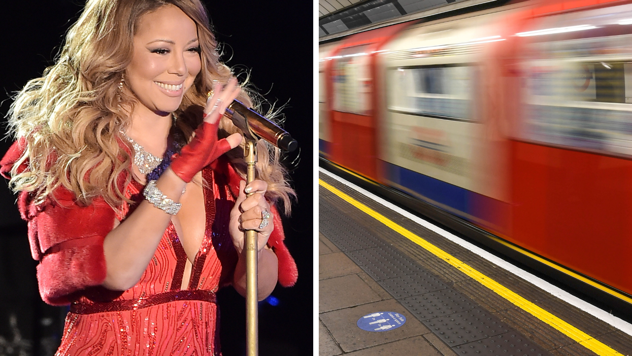 Mariah Carey is now doing announcements on the London Underground
