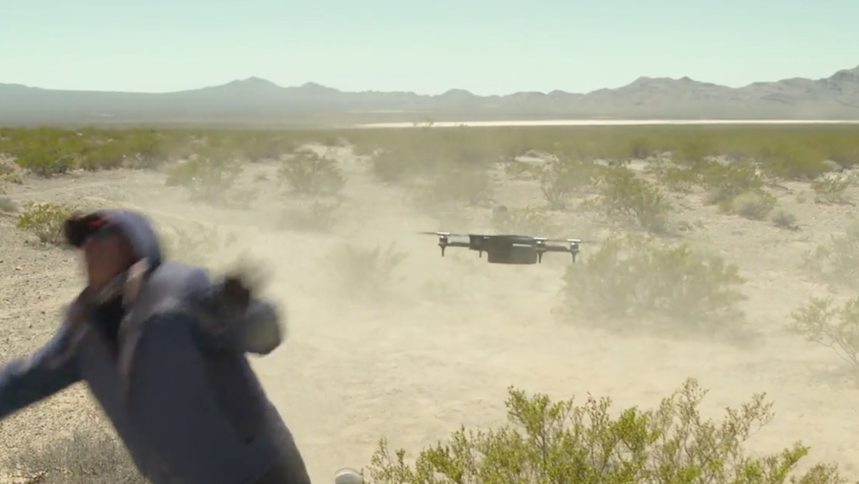Dystopian video shows Taser drone designed to take down migrants at border