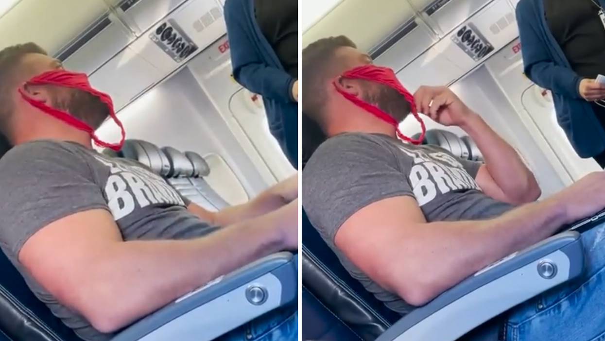 Man who was ‘kicked off’ flight for wearing thong instead of mask compares himself to Rosa Parks