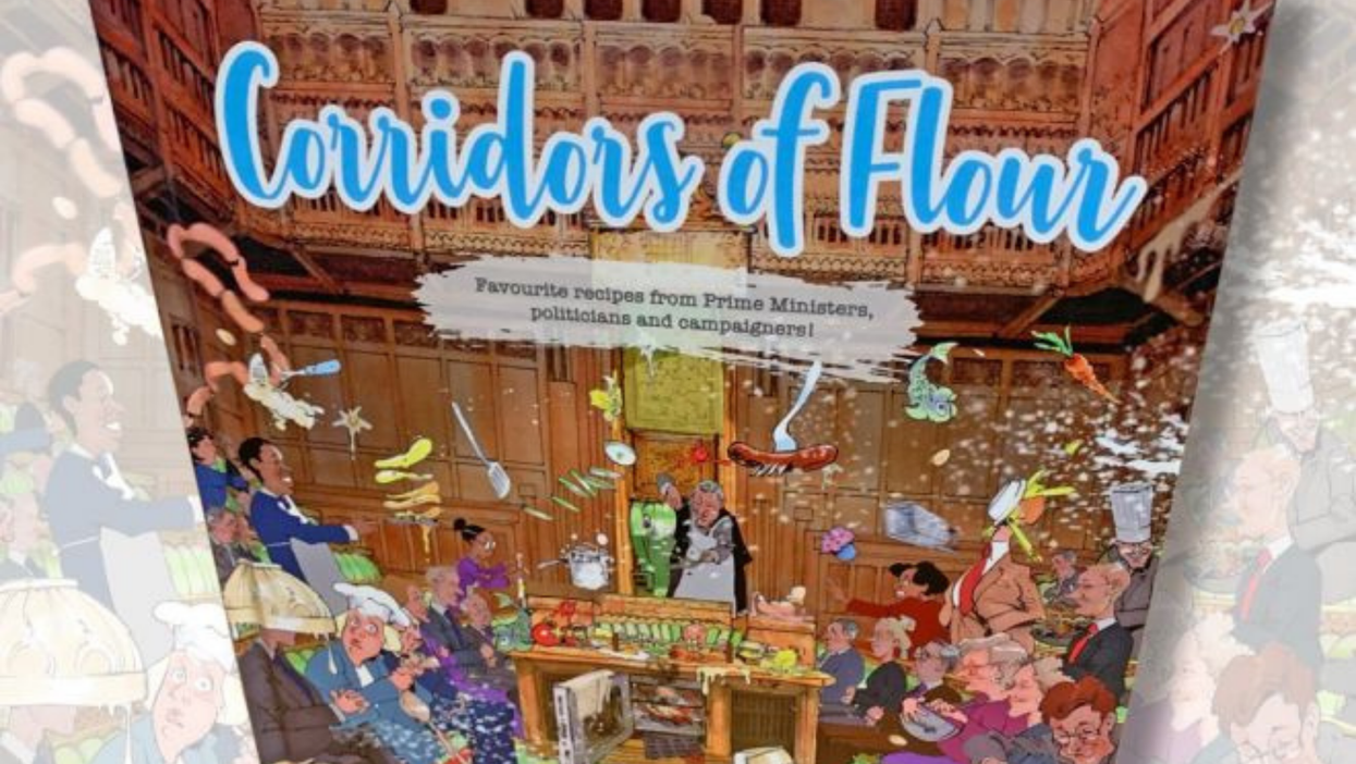 The Tories have released a cookbook called ‘Corridors of Flour’ and Boris Johnson’s recipe screams student