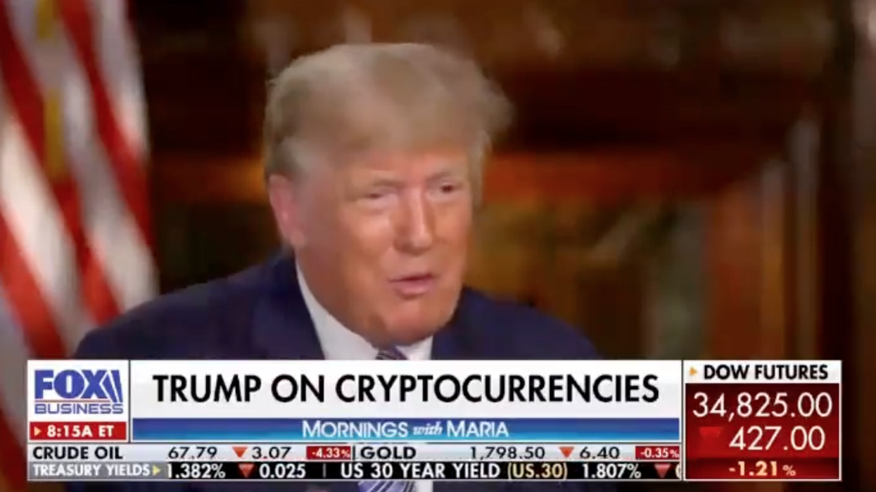 Donald Trump trashes crypto while trying to promote Melania’s NFT project