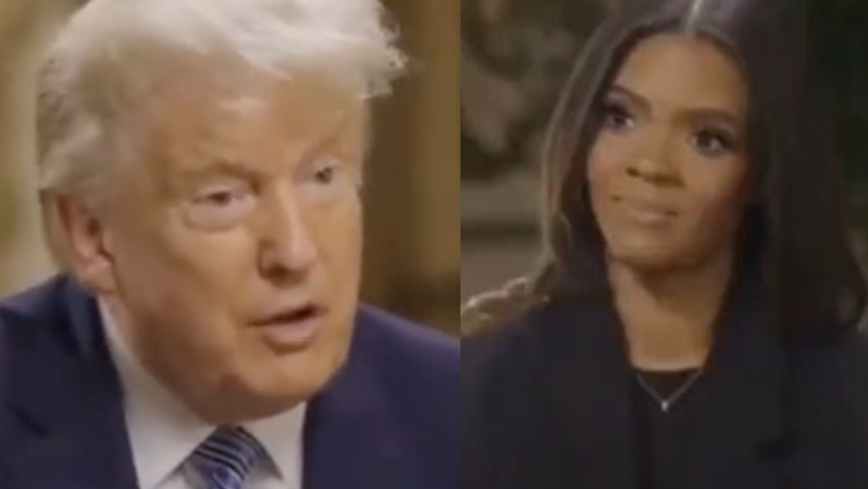 Trump criticised the US education system and Candace Owens face said everything