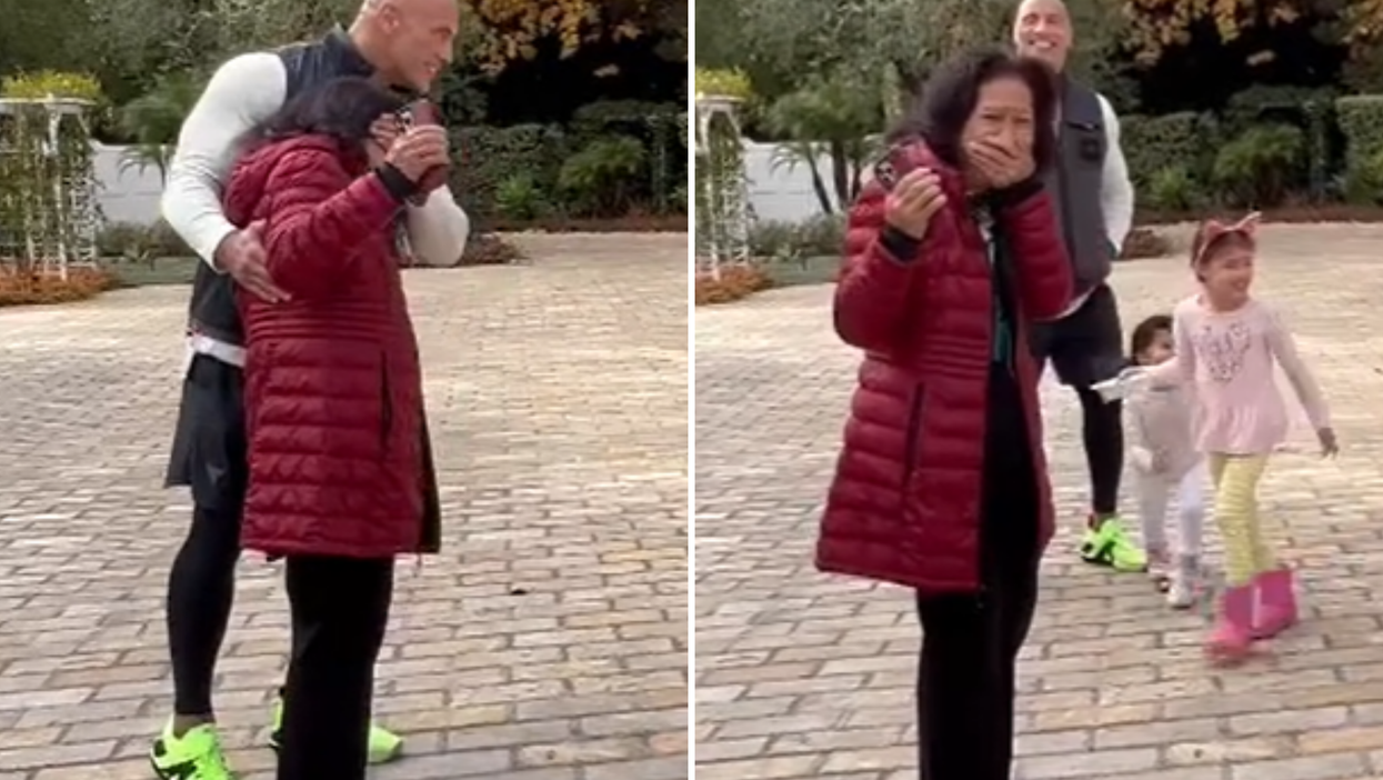 The Rock’s mother overwhelmed by incredible Christmas gift in heartwarming video