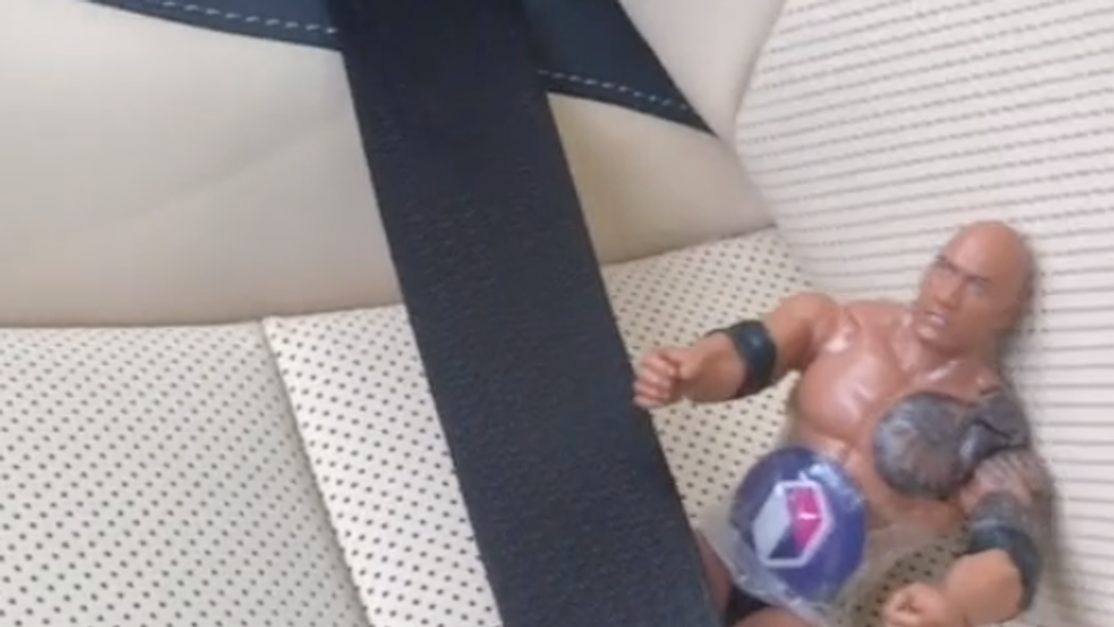 TikTokers are trying to get Lil Nas X to wear action figure of The Rock to the Grammys