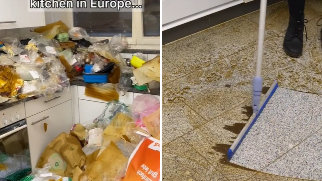 Cleaner tackles ‘dirtiest kitchen in Europe’ for free in viral TikTok