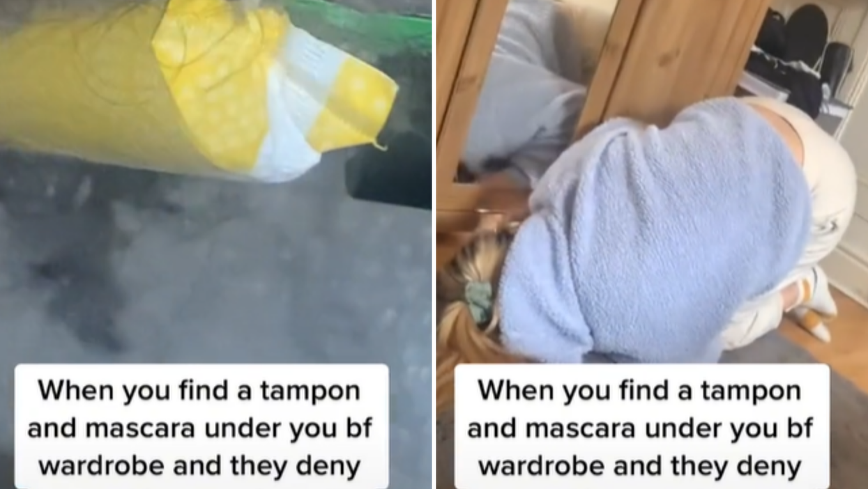 Woman launches investigation to see if boyfriend is cheating after finding tampon in his room