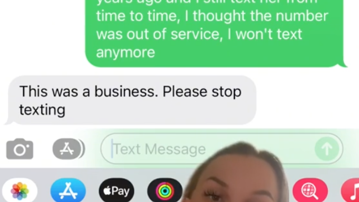 Woman who texts deceased sister's old number gets ice-cold response from business