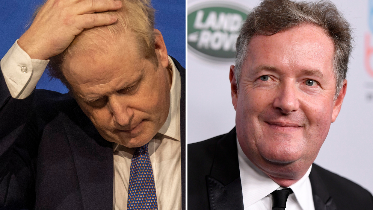 Piers Morgan takes aim at ‘shambles’ prime minister Boris Johnson in new column