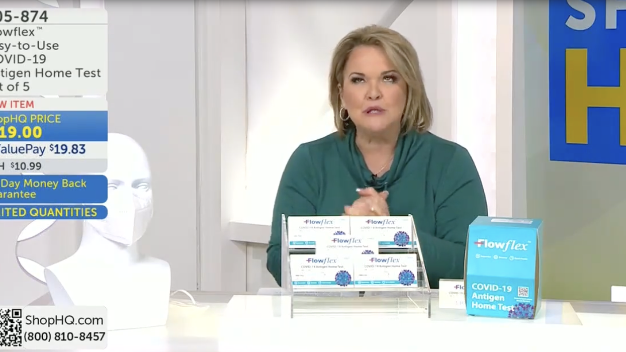 US shopping channel slammed by news anchor for selling Covid test
