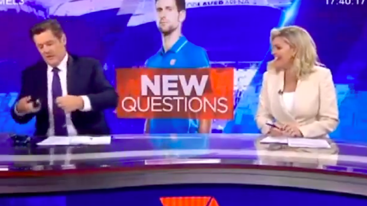 Australian news anchors call Novak Djokovic an ‘a**hole’ in leaked hot mic footage