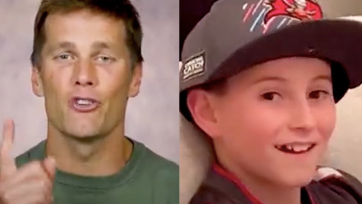 Tom Brady surprises 10-year-old cancer survivor with Super Bowl tickets