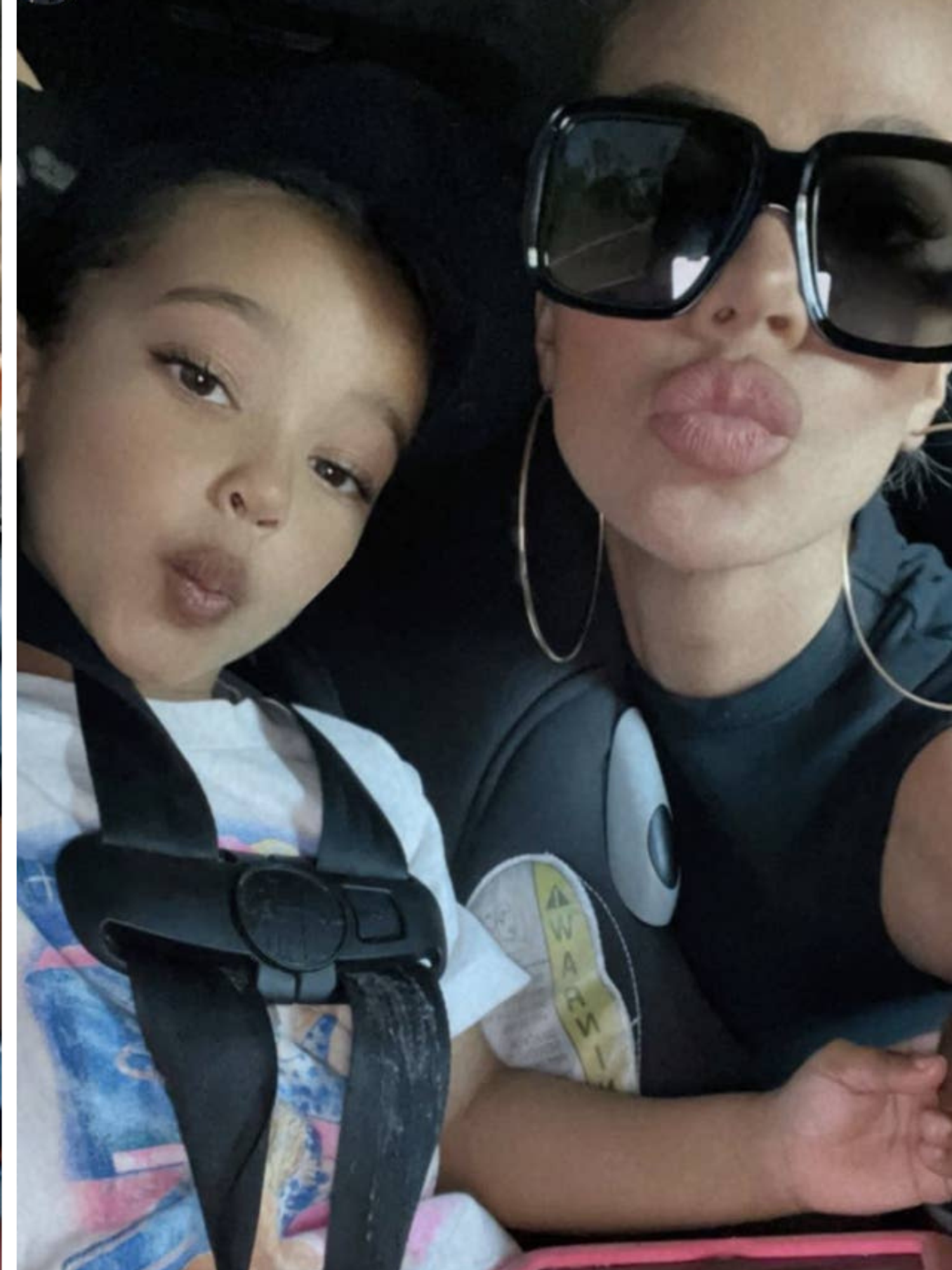 Kanye West says pictures of daughter with Khloé Kardashian are 'too grown looking'