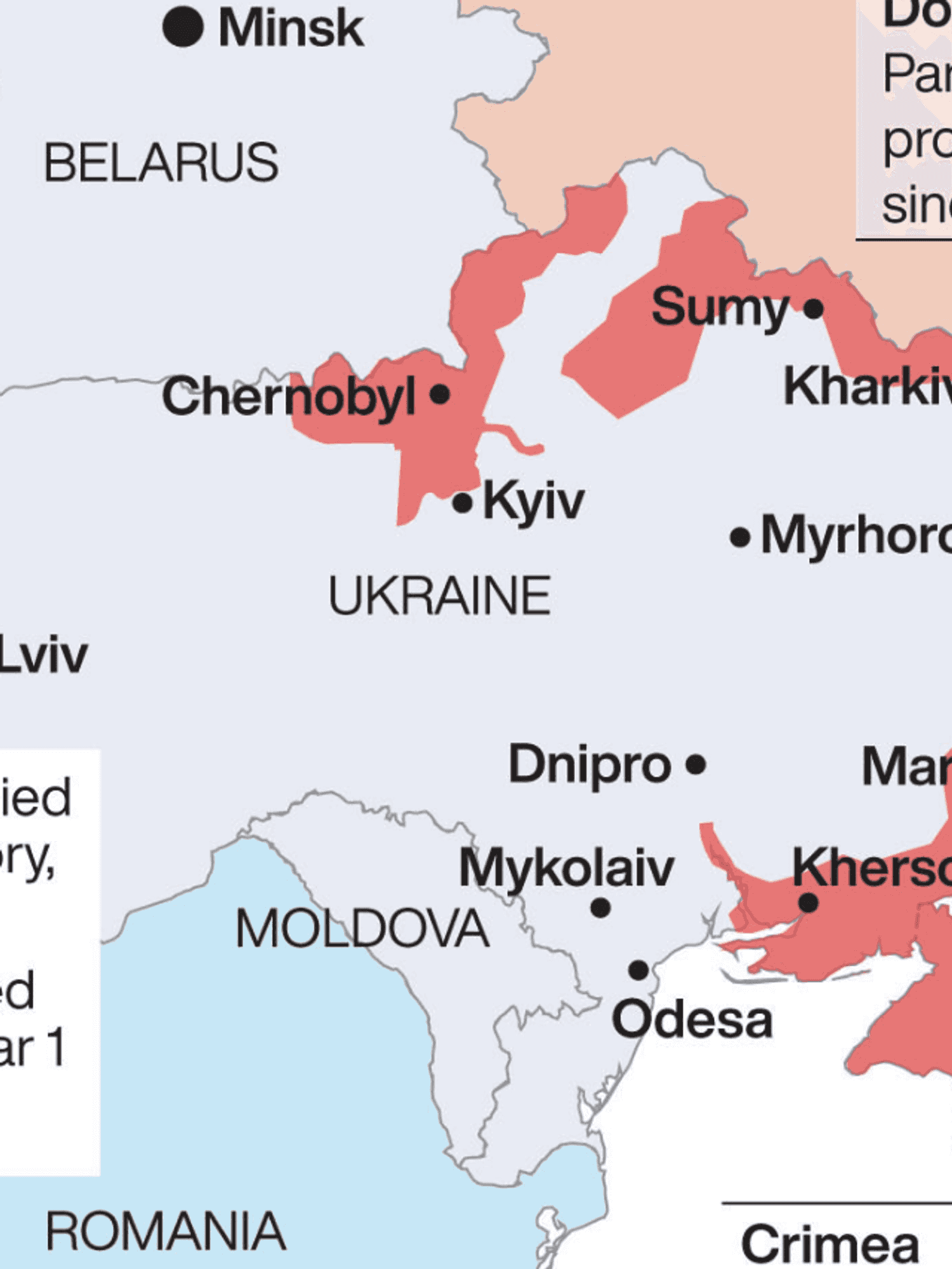 How much Ukrainian land has Russia seized since the war began?