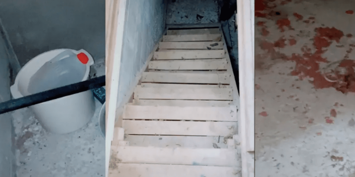 Secret Basement Rondo Terrifying TikTok video shows woman discovering secret basement in her ...