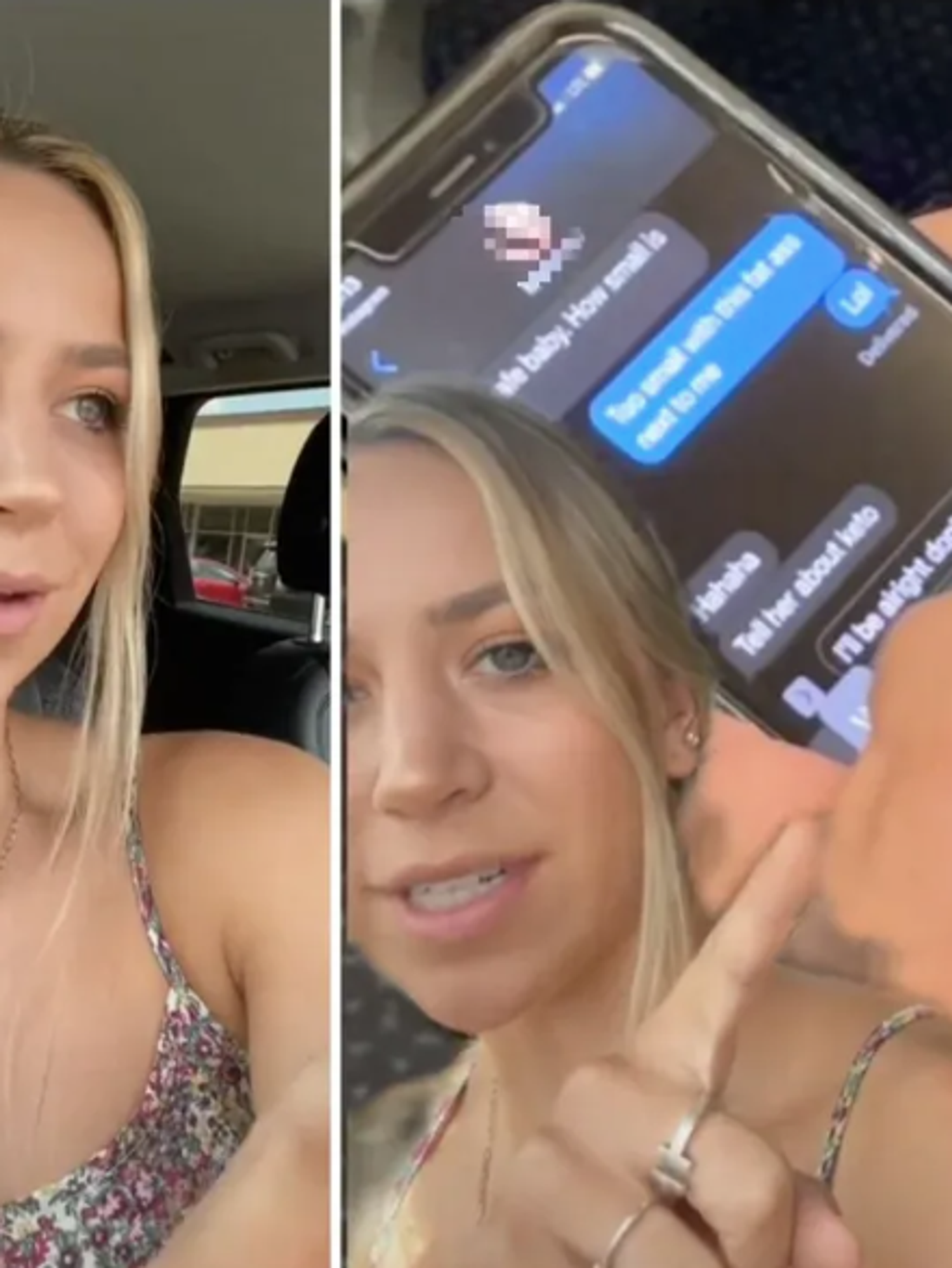 Woman catches man sitting next to her on plane ‘calling her fat’ in brutal text message exchange