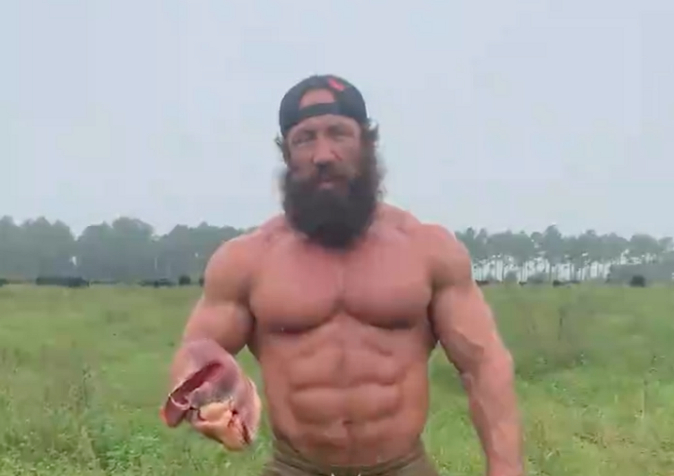 Who Is Liver King The Influencer Who Eats Raw Organs Everyday | Indy100