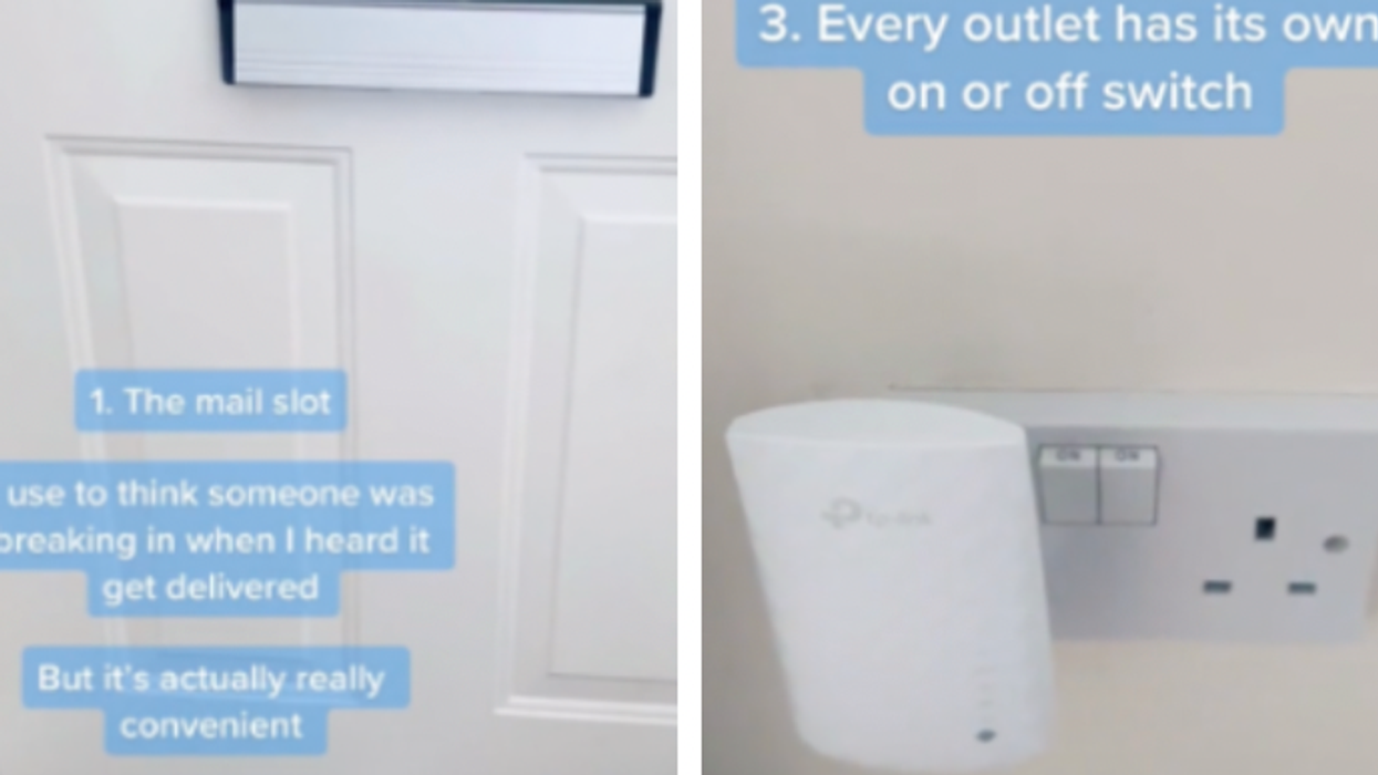 American living in UK baffled by everyday things like letterboxes and radiators