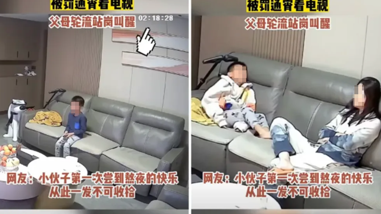 Parents force son to watch TV all night as punishment for watching too much TV