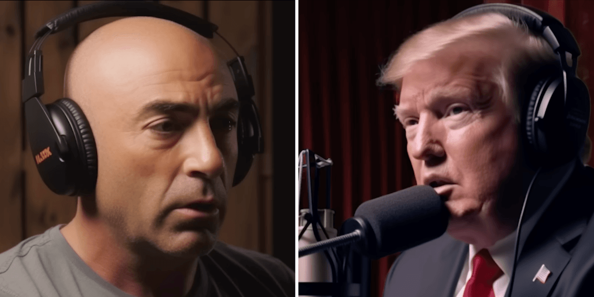 An entire podcast interview between Joe Rogan and Trump has been ...