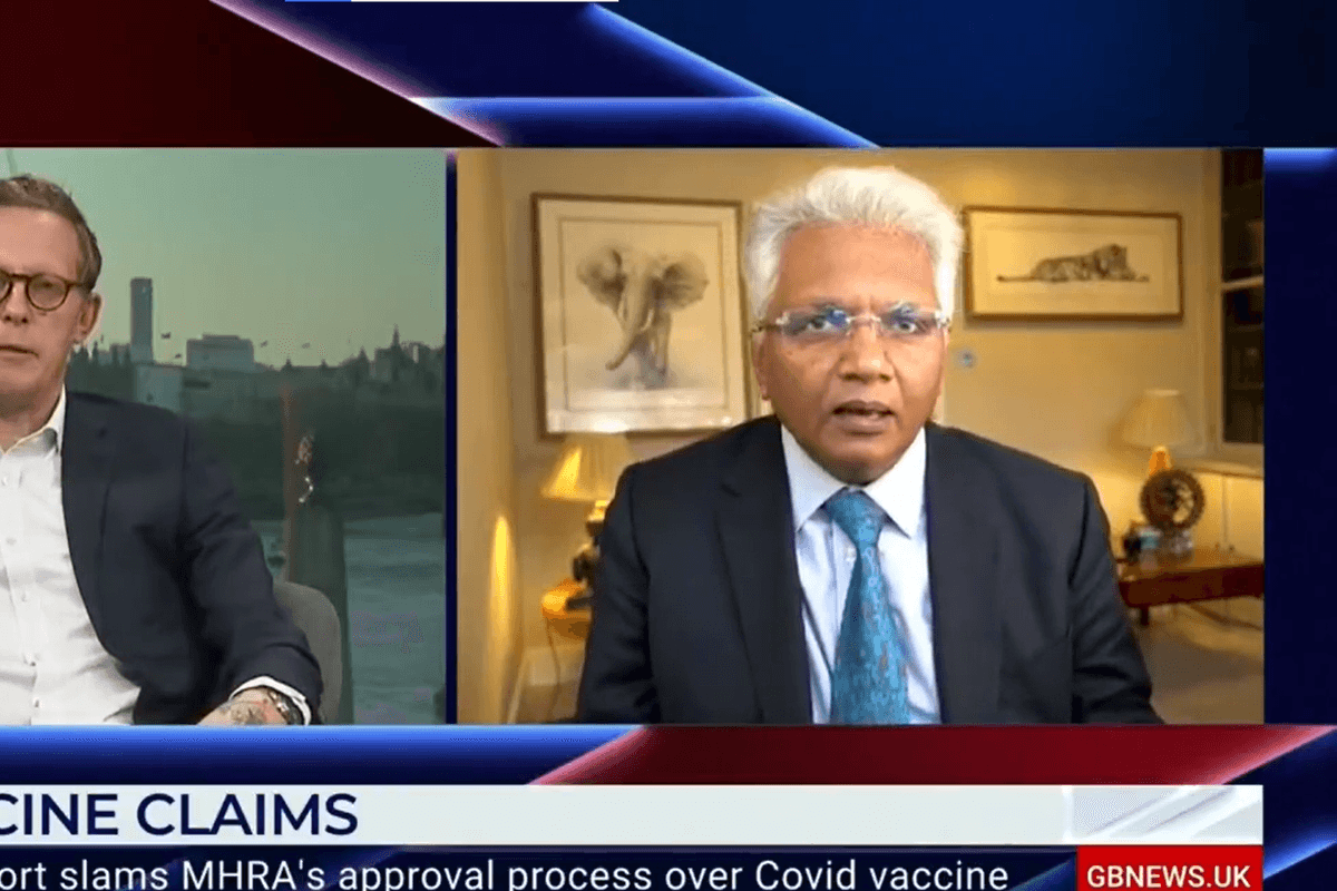 Laurence Fox interview goes off the rails within seconds as guest asks 'why do you exist'