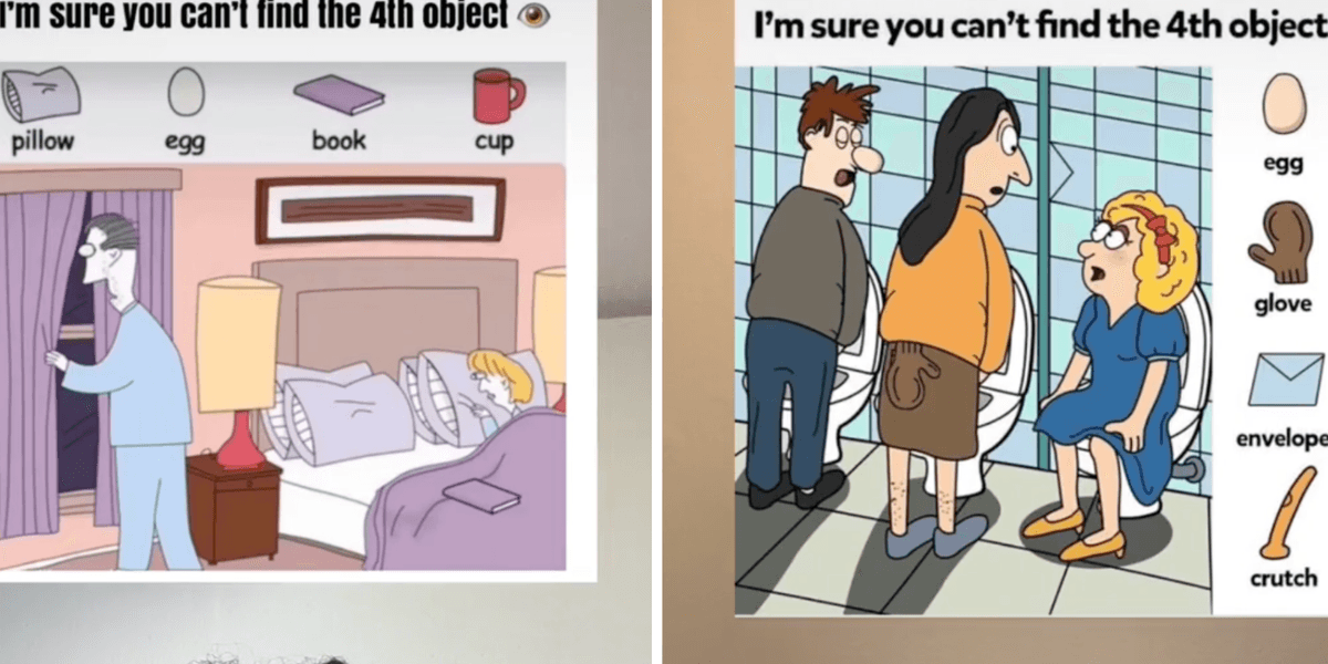 The Fourth Object The 'find the fourth object' TikTok meme explained | indy100