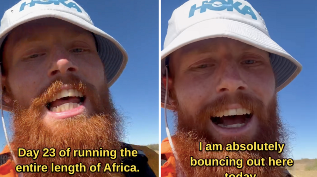 How to follow Russ Cook's Strava as he runs the entire length of Africa