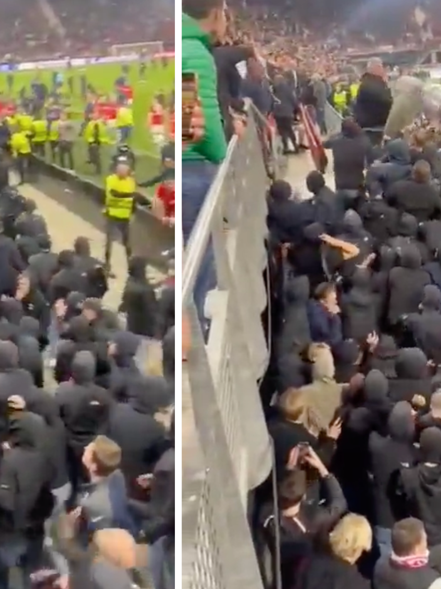 West Ham fan goes viral for single-handedly holding off Dutch hooligans