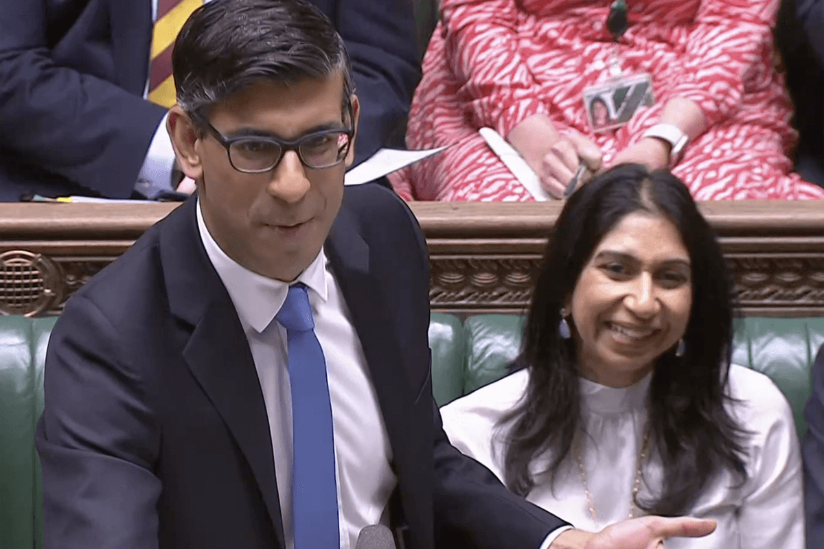 Keir Starmer jokes Braverman is 'speeding into the void' left by the PM