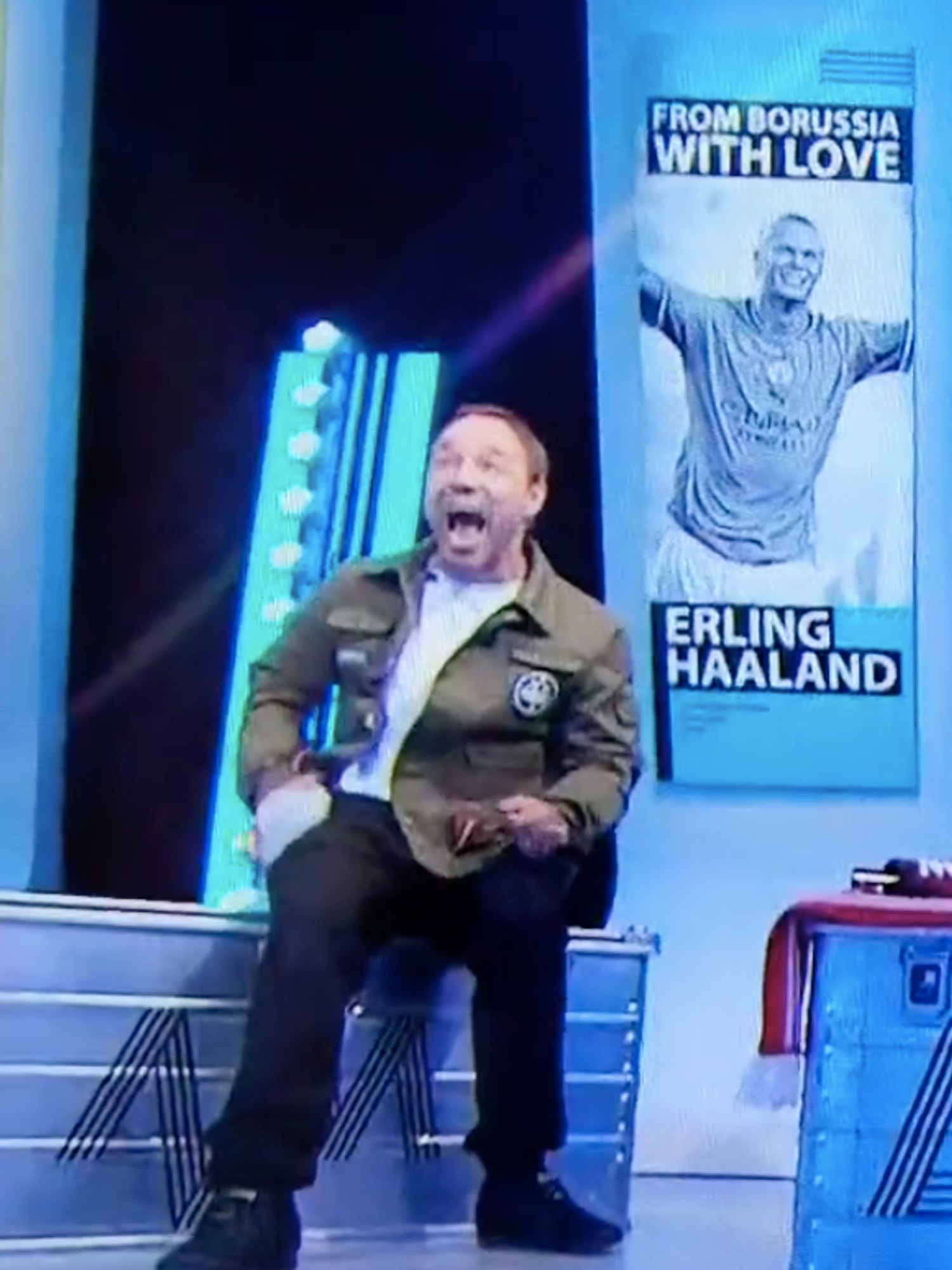 Jack Whitehall muted on final Soccer AM after making Rupert Murdoch joke