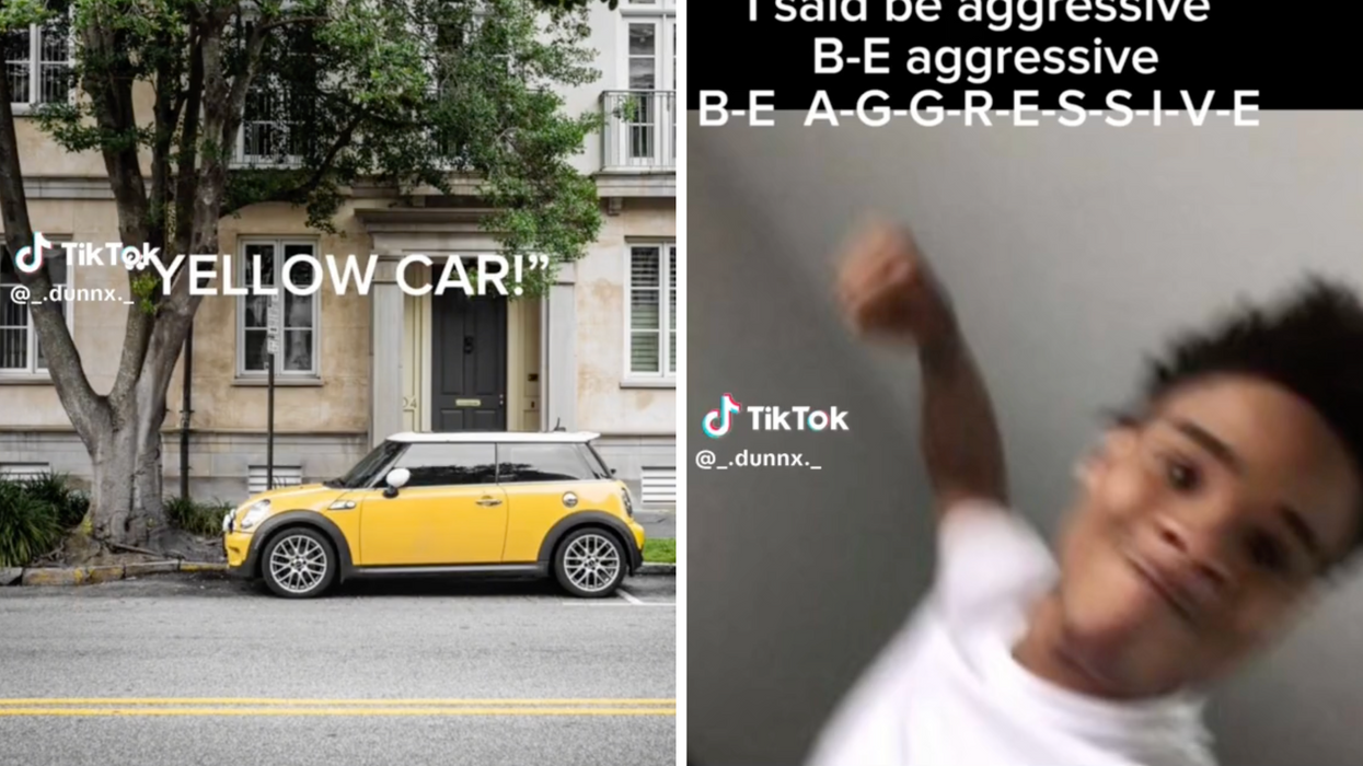 What does 'yellow car' mean on TikTok?