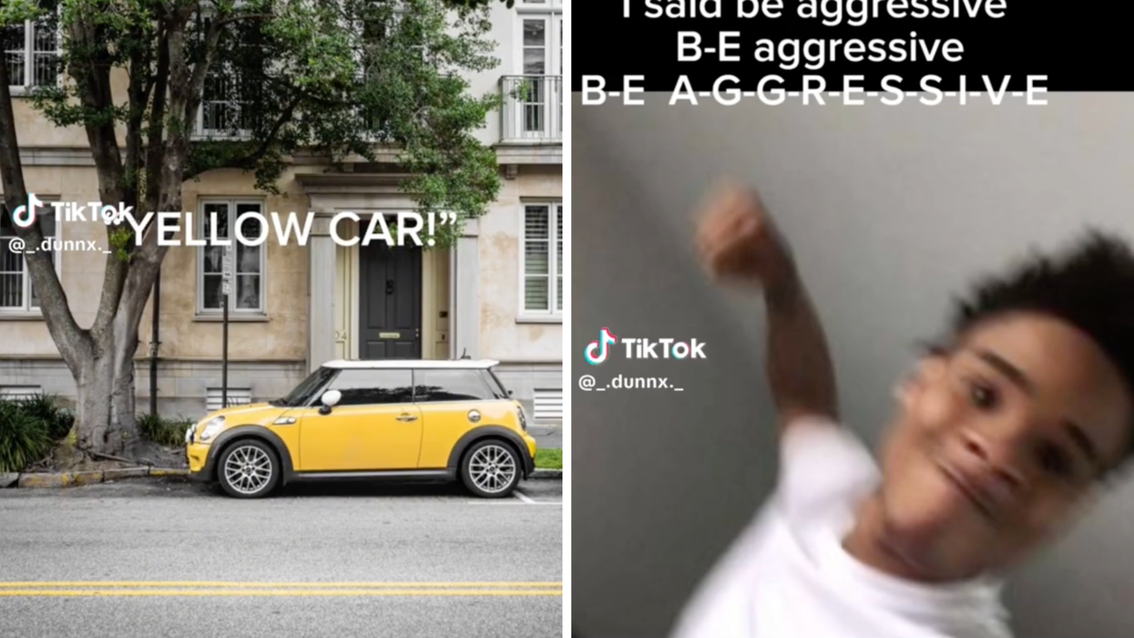 What does 'yellow car' mean on TikTok?