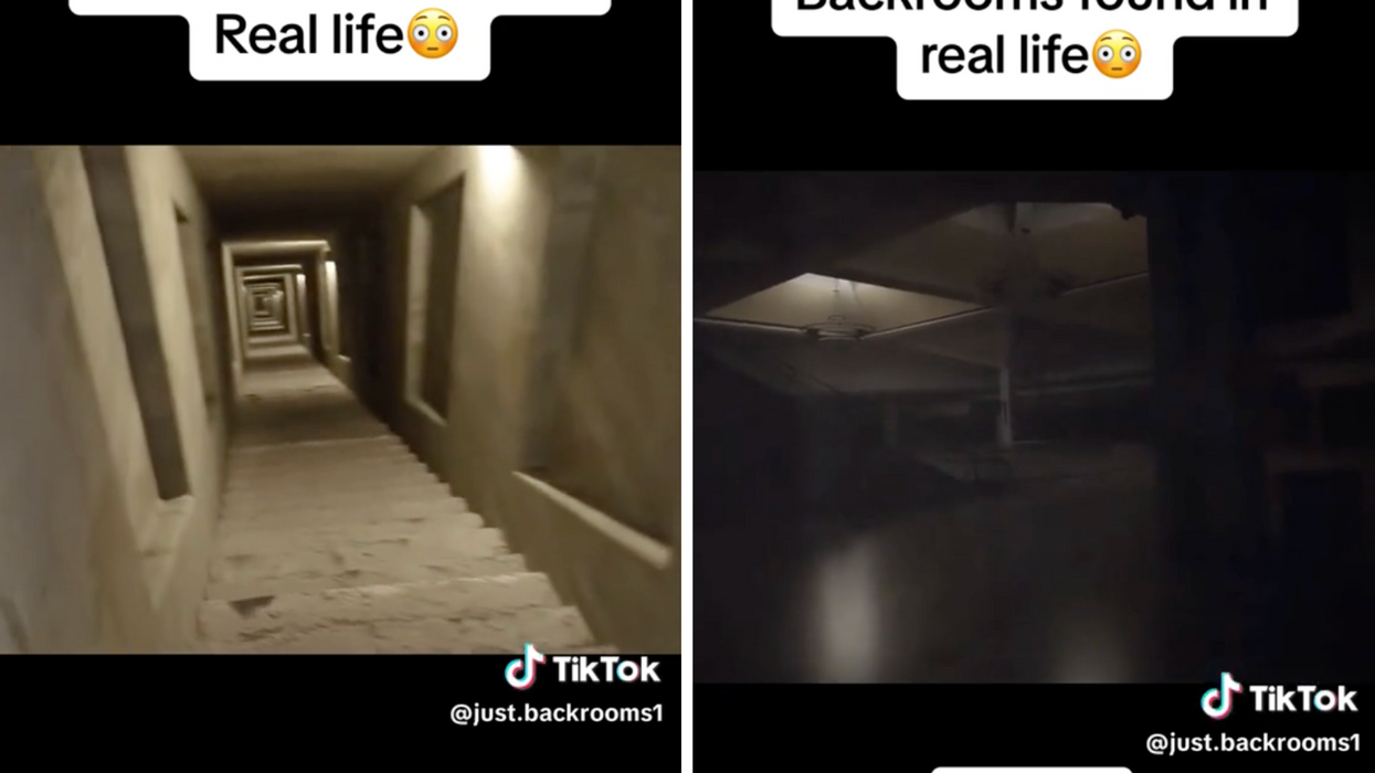 Man appears to find forgotten shopping mall after descending huge secret staircase