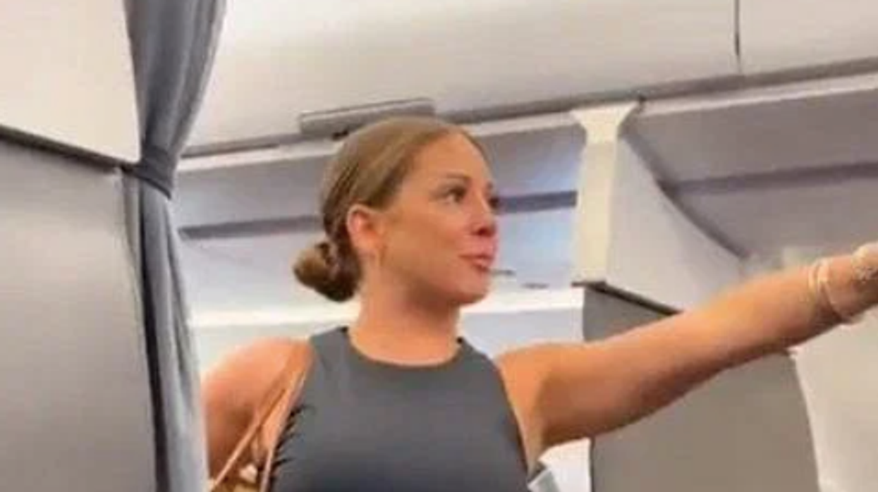 Is Tiffany Gomas or Jenna Wilson the name of the woman from the viral plane video?