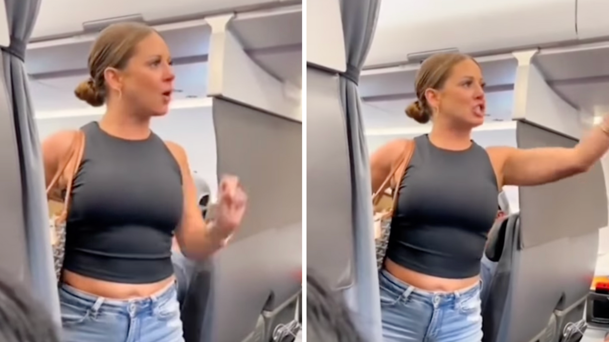 Tiffany Gomas identified as the woman from the 'not real' plane rant video